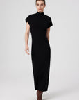 Mısırlı 1951 Black Stingray Turtleneck Long Dress  - Porterist 1