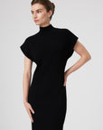 Mısırlı 1951 Black Stingray Turtleneck Long Dress  - Porterist 2