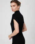 Mısırlı 1951 Black Stingray Turtleneck Long Dress  - Porterist 4