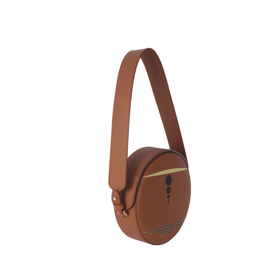 Tan Single Bubble Bag | Porterist