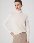 Mısırlı 1951 Stone Turtleneck Long Sleeve Sweater  - Porterist 3