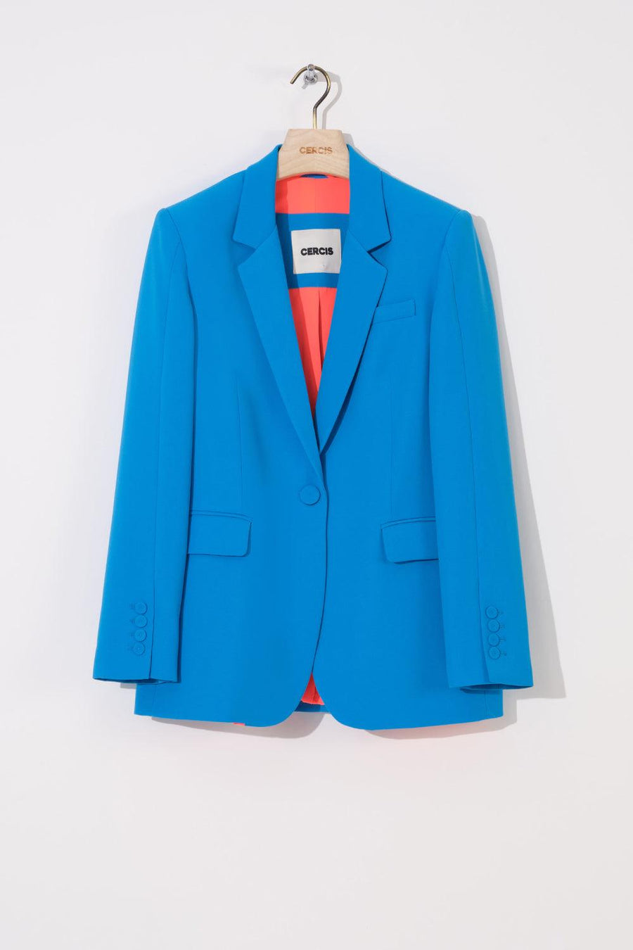 Blue Single Button Blazer | Porterist