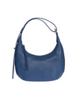 Tina Blue Leather Hand & Shoulder Bag | Porterist