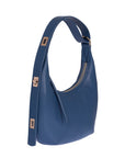 Tina Blue Leather Hand & Shoulder Bag | Porterist