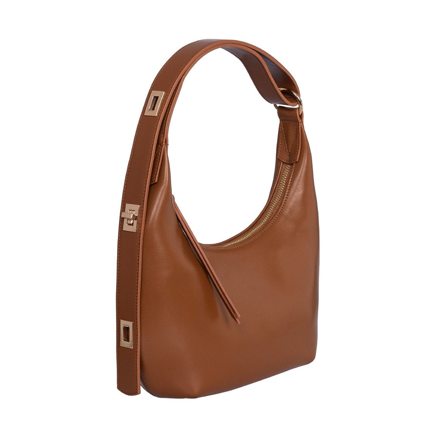 Tina Tan Leather Hand & Shoulder Bag | Porterist