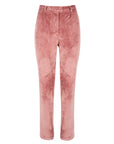 Rose Velvet Straight - cut Pants | Porterist