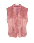 Rose Velvet Vest | Porterist