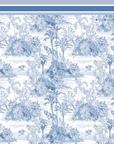 Blue Toile De Jouy Azure Pareo