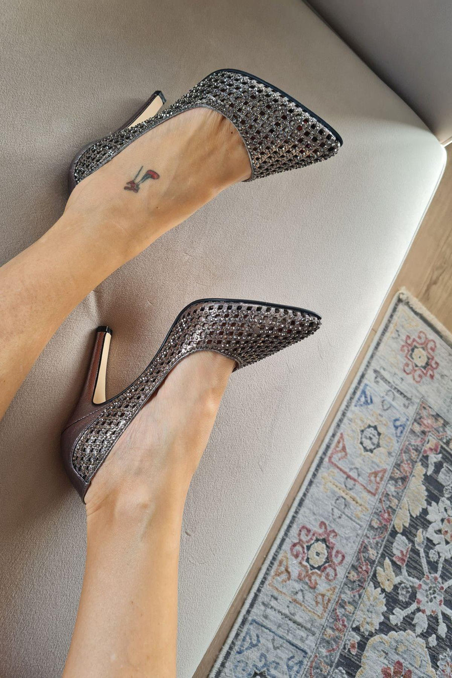 Platinum Stoned Evening  Stiletto  - Porterist 1