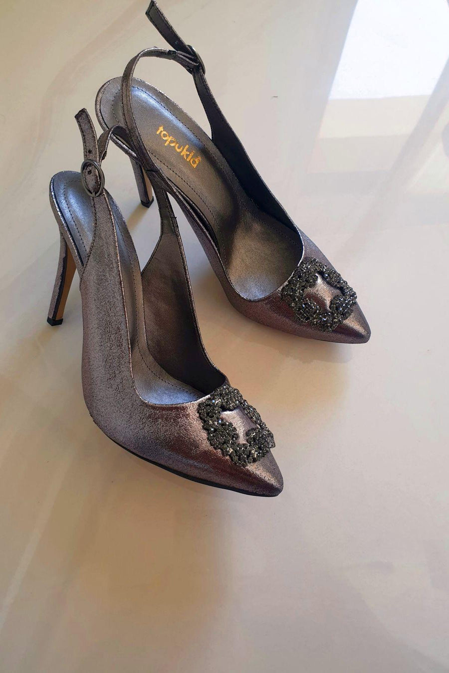 Platinum S Thin Heel Evening  Shoes  - Porterist 1