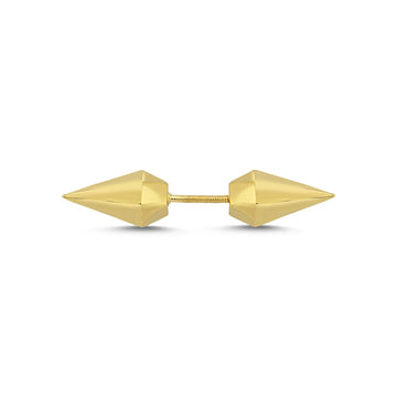 Urban Wilds Two Faced Gold & Silver Earring Gold Gold  - Porterist 1