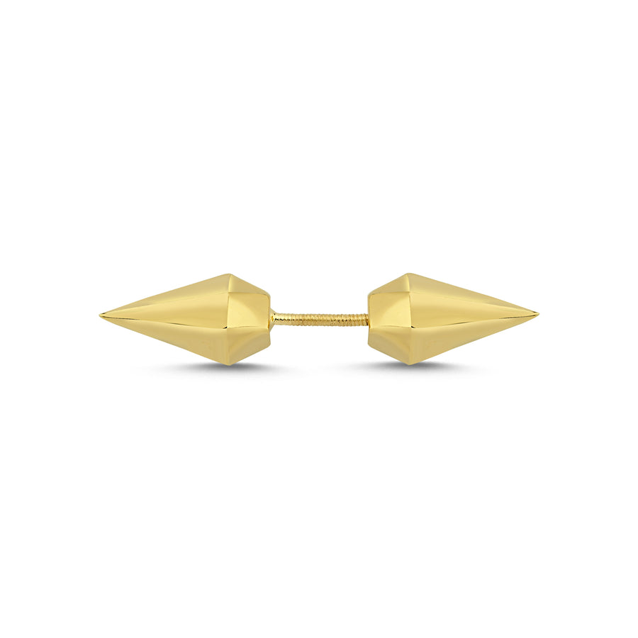 Urban Wilds Two Faced Gold & Silver Earring Gold Gold  - Porterist 1