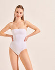 Tyra Swimsuit White | Porterist