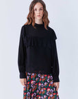 Volute Blouse Black  - Porterist 1