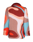 Mars Colorful Isohips Patterned Inflatable Coat