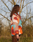 Mars Colorful Isohips Patterned Inflatable Coat