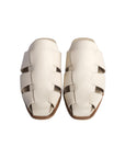 White Siena Slippers | Porterist