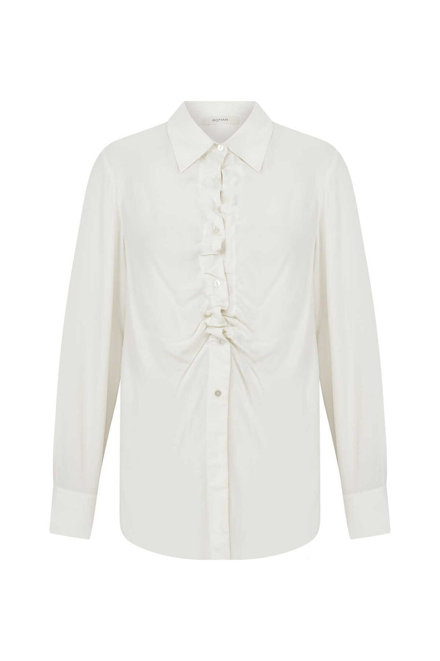 Women's Shirt with Shirred Collar Bone  - Porterist 4