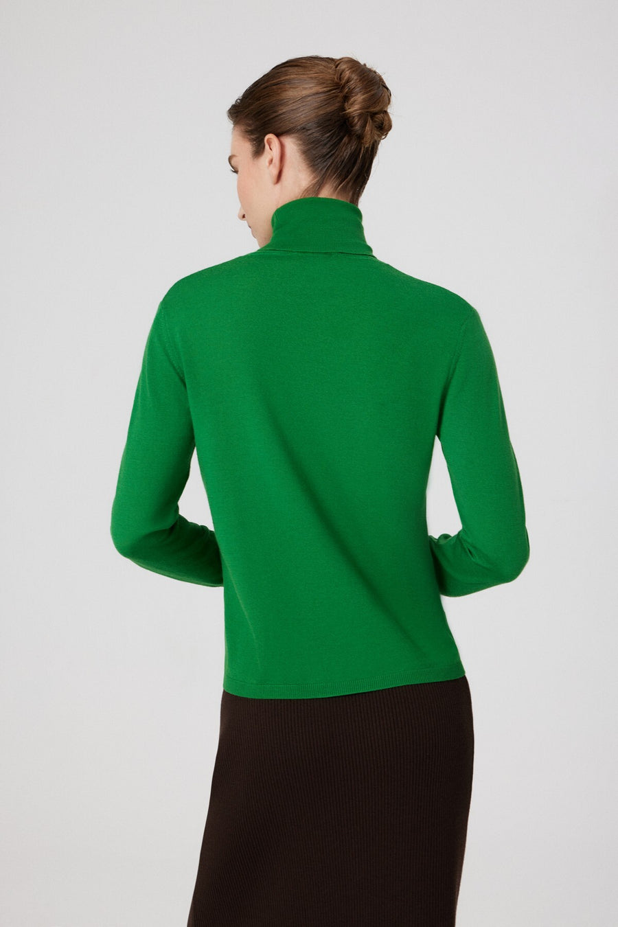 Mısırlı 1951 Green Turtleneck Long Sleeve Sweater  - Porterist 5