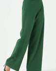 135-Grace Pants Wide Leg Green