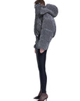 Khelan Puffer Jacket In Gray | Porterist