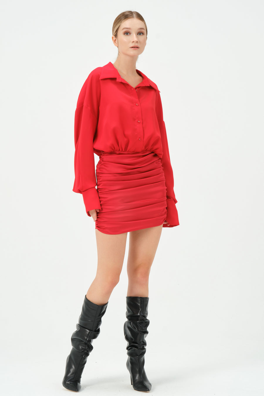 Caroline Dress Red | Porterist