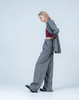 Charlie Loose Pants Grey | Porterist