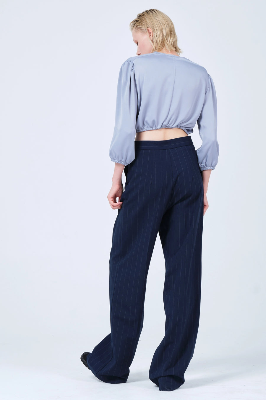 Charlie Loose Pants Navy | Porterist