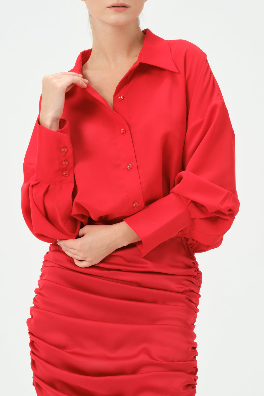 Caroline Dress Red | Porterist