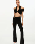 Draped Flare Pants | Porterist