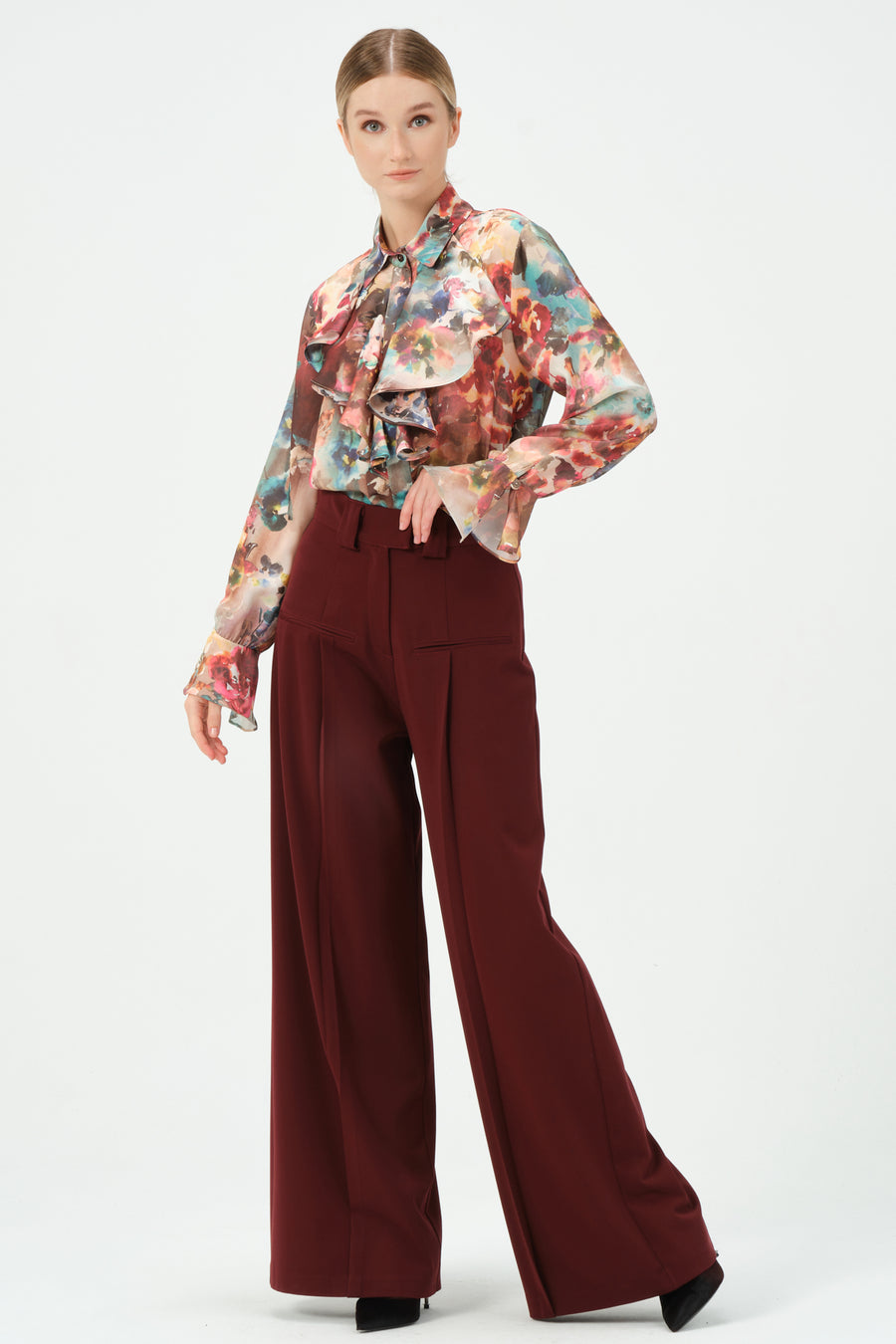 165 - alexe Pants Bordeaux | Porterist