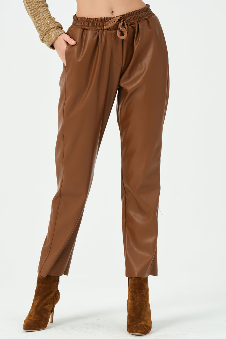 218 - angel Pants Brown | Porterist