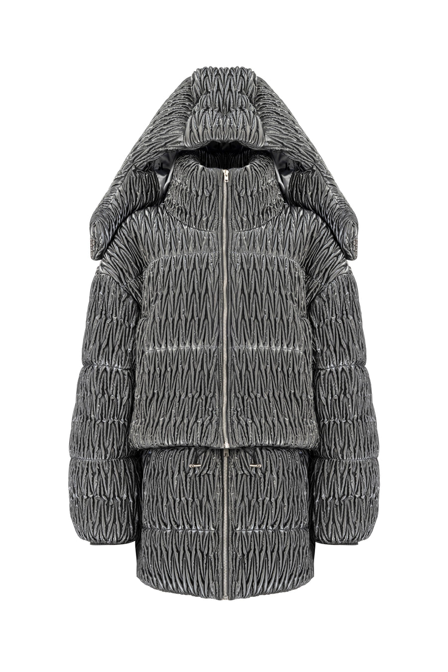 Khelan Puffer Jacket In Gray | Porterist