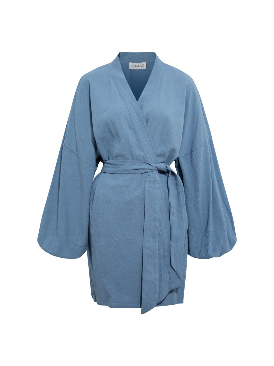 Alice Blue Cotton Kimono | Porterist