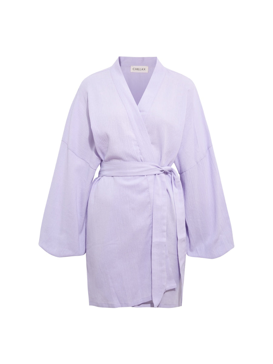 Alice Lilac Cotton Kimono | Porterist