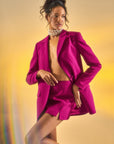 Alicia Fuchsia Blazer Jacket | Porterist