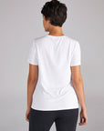 White Round Collar Short Sleeve T - shirt 00002 | Porterist