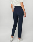 Navy Blue Comfort Fit Knitted Pants 00066 | Porterist