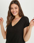 Knitted Dress With Black Embellishment - 0071 - 2