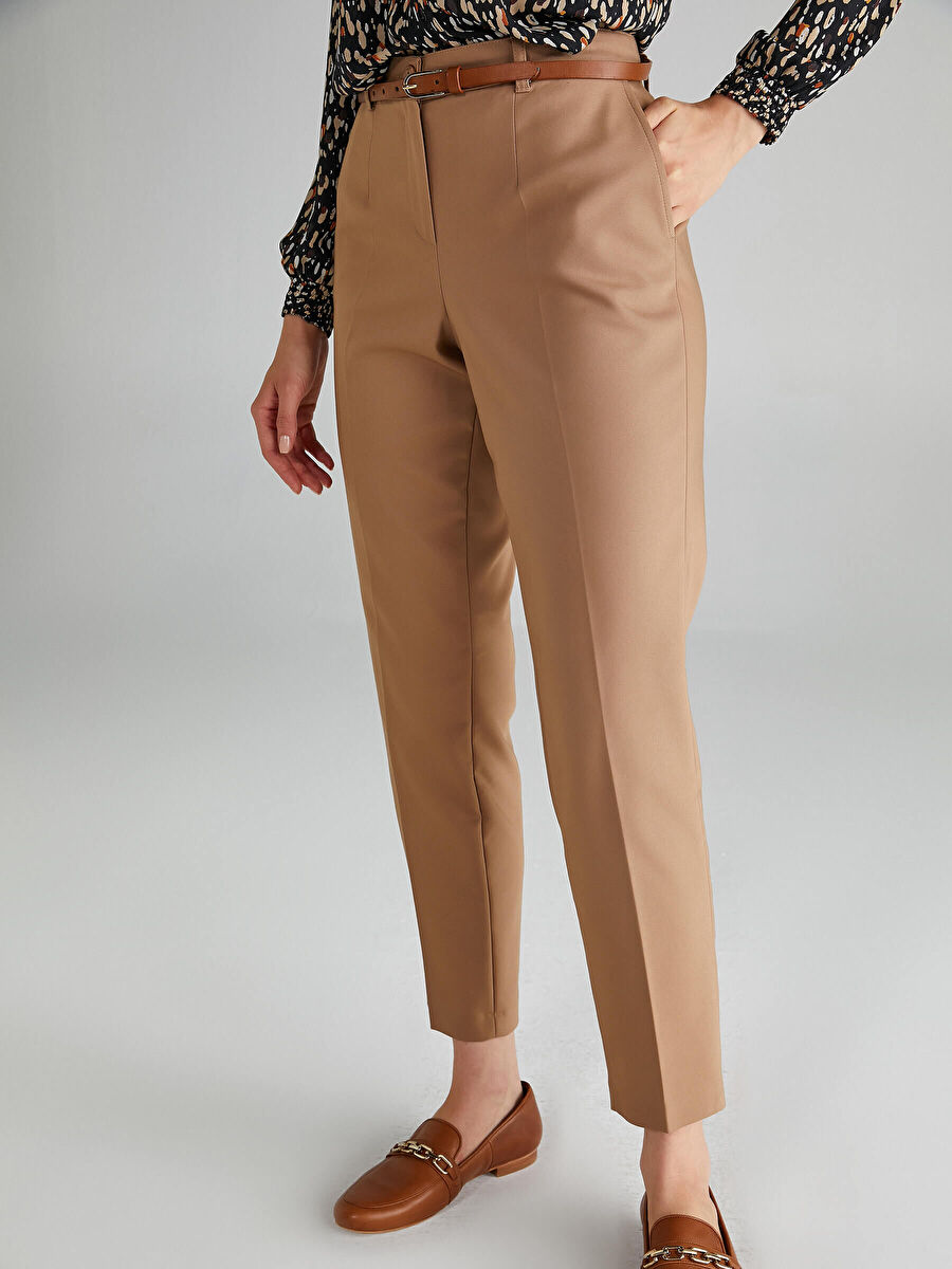 Camel Slim Fit Chino Pants 00075 | Porterist