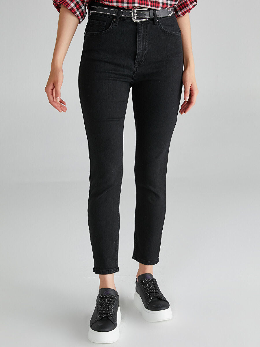 Black Push Up Jeans 00082 | Porterist