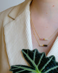 Black And White Split Necklace | Porterist