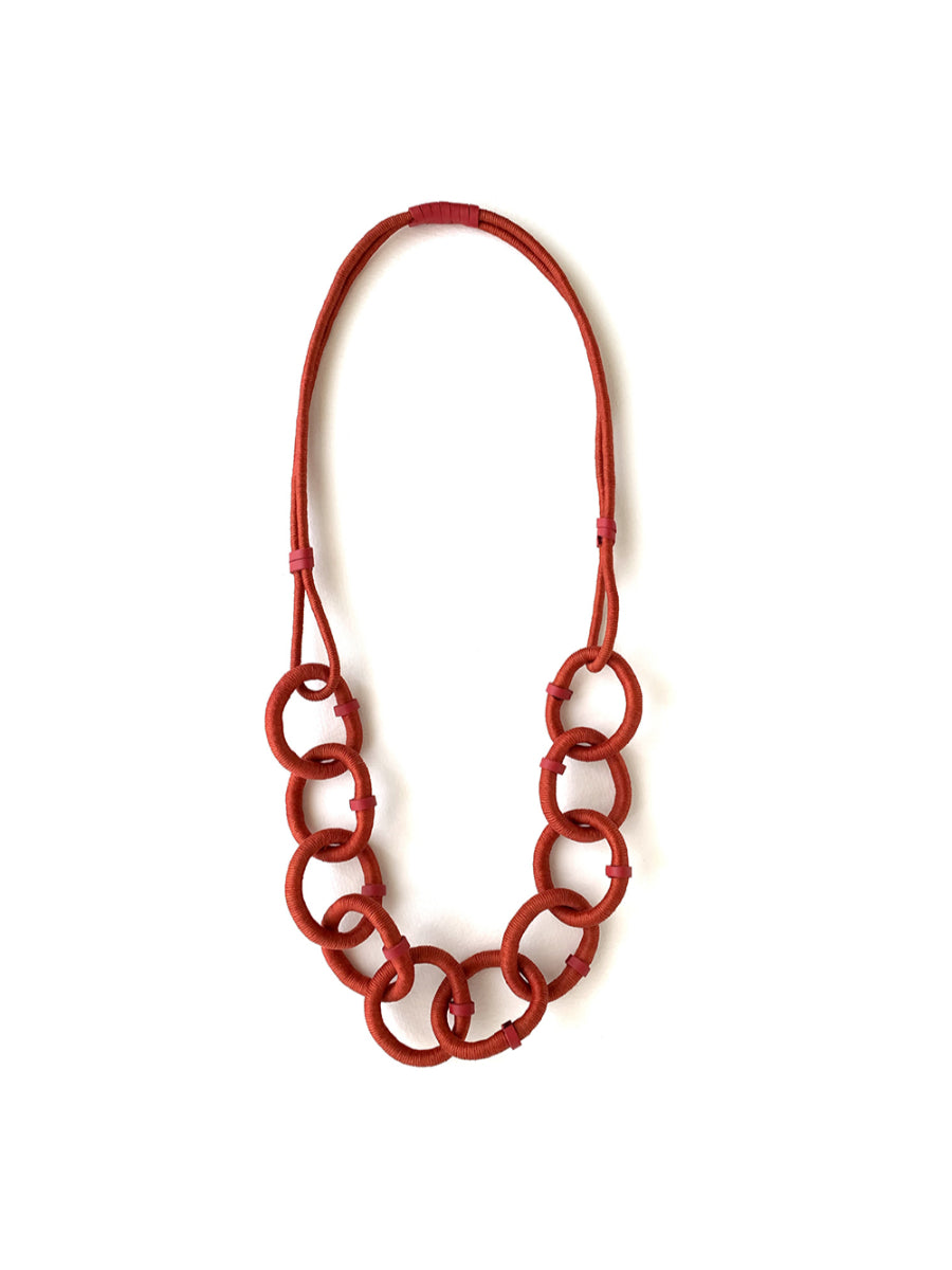 Funny Chain Red Necklace | Porterist