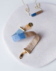 Blue - beige Split Bracelet | Porterist