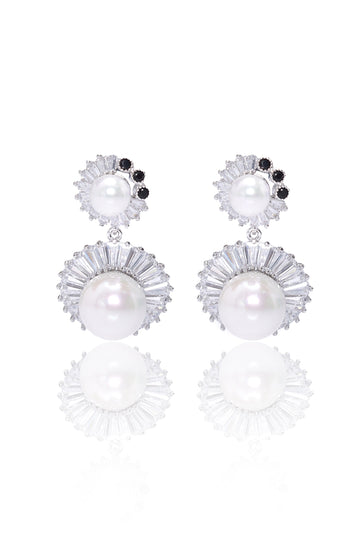 Pearl Flower Earrings | Porterist