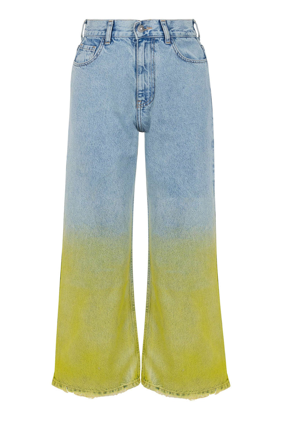 Faded Wide - leg Jeans | Porterist