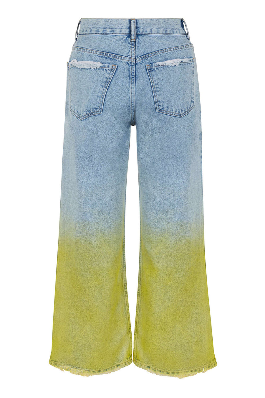 Faded Wide - leg Jeans | Porterist