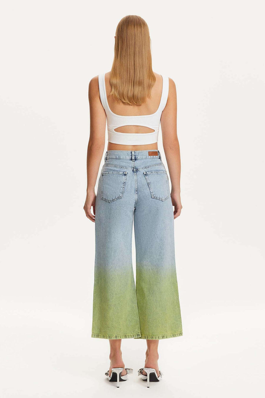 Faded Wide - leg Jeans | Porterist