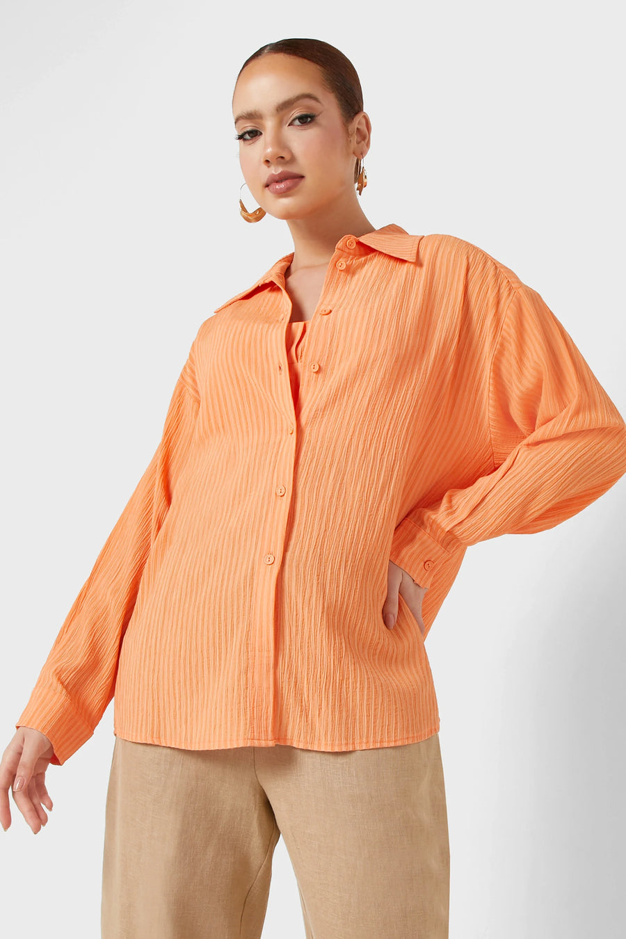 Oversized Twin Set Shirt | Porterist