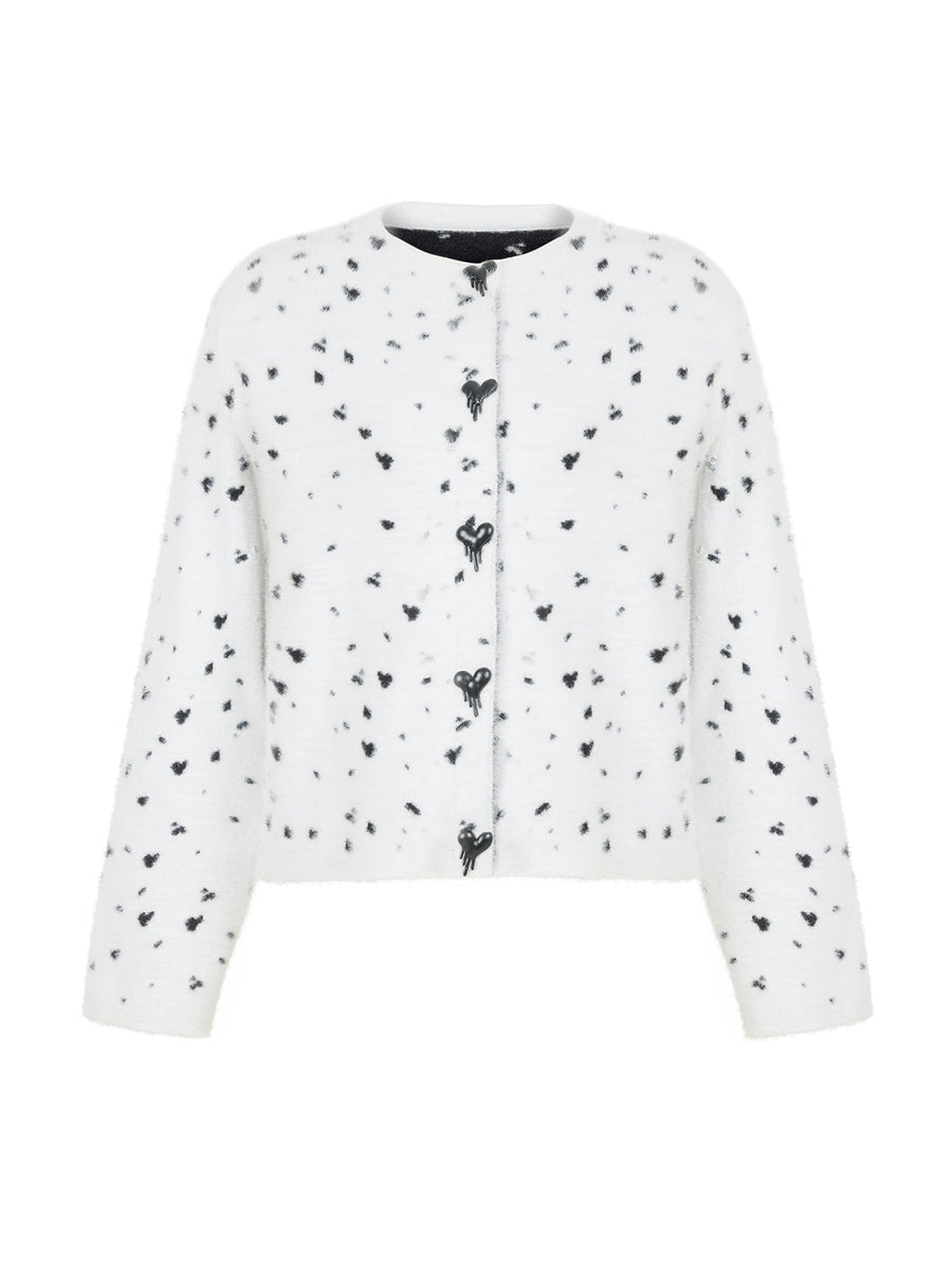 Printed Knit Cardigan | Porterist